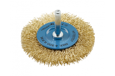 Корщетка дисковая прмая латунная d- 75 мм - фото 18690