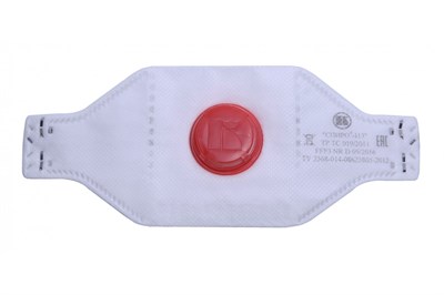 Противоаэрозольная фильтрующая полумаска Респиратор «СПИРО-413» - фото 4519