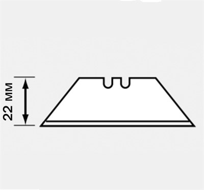 Нож трапезоидный V-REX с убирающимся лезвием. +3 лезвия - фото 4585