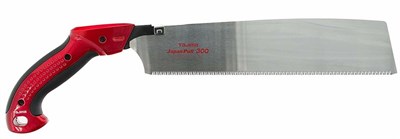 Ручная пила Japan Pull JPR300A, с алюминиевой изогнутой ручкой TAJIMA - фото 6550