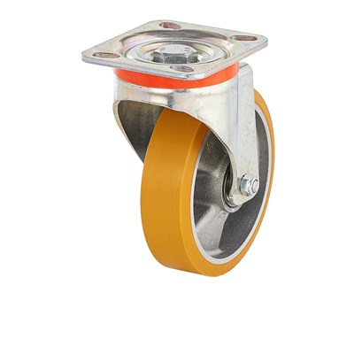 Колесо большегрузное поворотное из полиуретана Tellure Rota - фото 7596