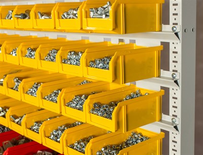 Пластиковый ящик Стелла-техник V-2-серый - фото 8498