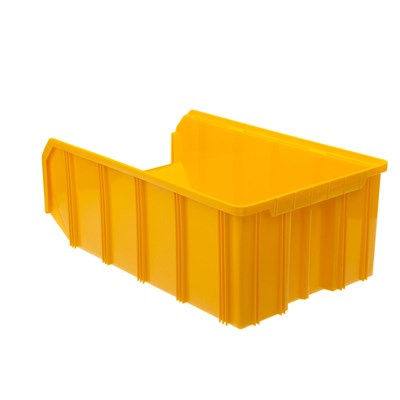 Пластиковый ящик Стелла-техник V-4-желтый - фото 8540