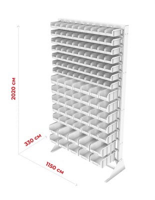 Стойка 1150х2000 Стелла-техник В1-07-05-02 - фото 8952
