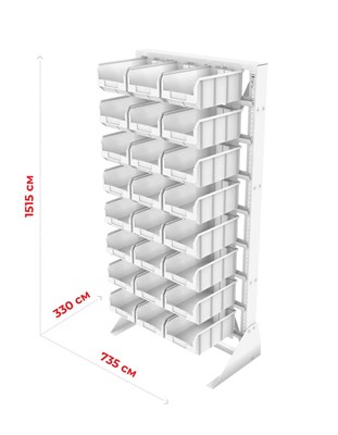 Стойка 735х1500 Стелла-техник А1-00-00-08 - фото 9015