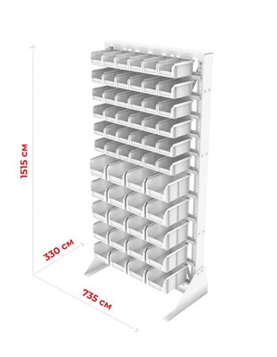 Стойка 735х1500 Стелла-техник А1-06-05-00 - фото 9047
