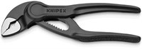 KNIPEX COBRA® XS клещи переставные, 28 мм (1"), под ключ 24 мм, 100 мм, серые, блистер