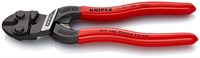 KNIPEX CoBolt® S болторез компактный, 160 мм, рез: мягкая проволока d 5.3 мм, проволока средней твёрдости d 4.4 мм, твёрдая проволока d 3.2 мм, рояльная струна (HRC 59) d 3 мм, чёрный, 1К ручки