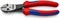 KNIPEX TwinForce® бокорезы, рез: мягкая проволока d 5.5 мм, проволока средней твёрдости d 4.6 мм, твёрдая проволока d 3.2 мм, рояльная струна (HRC 59) d 3 мм, 180 мм, чёрные, 2К ручки, блистер - фото 10342